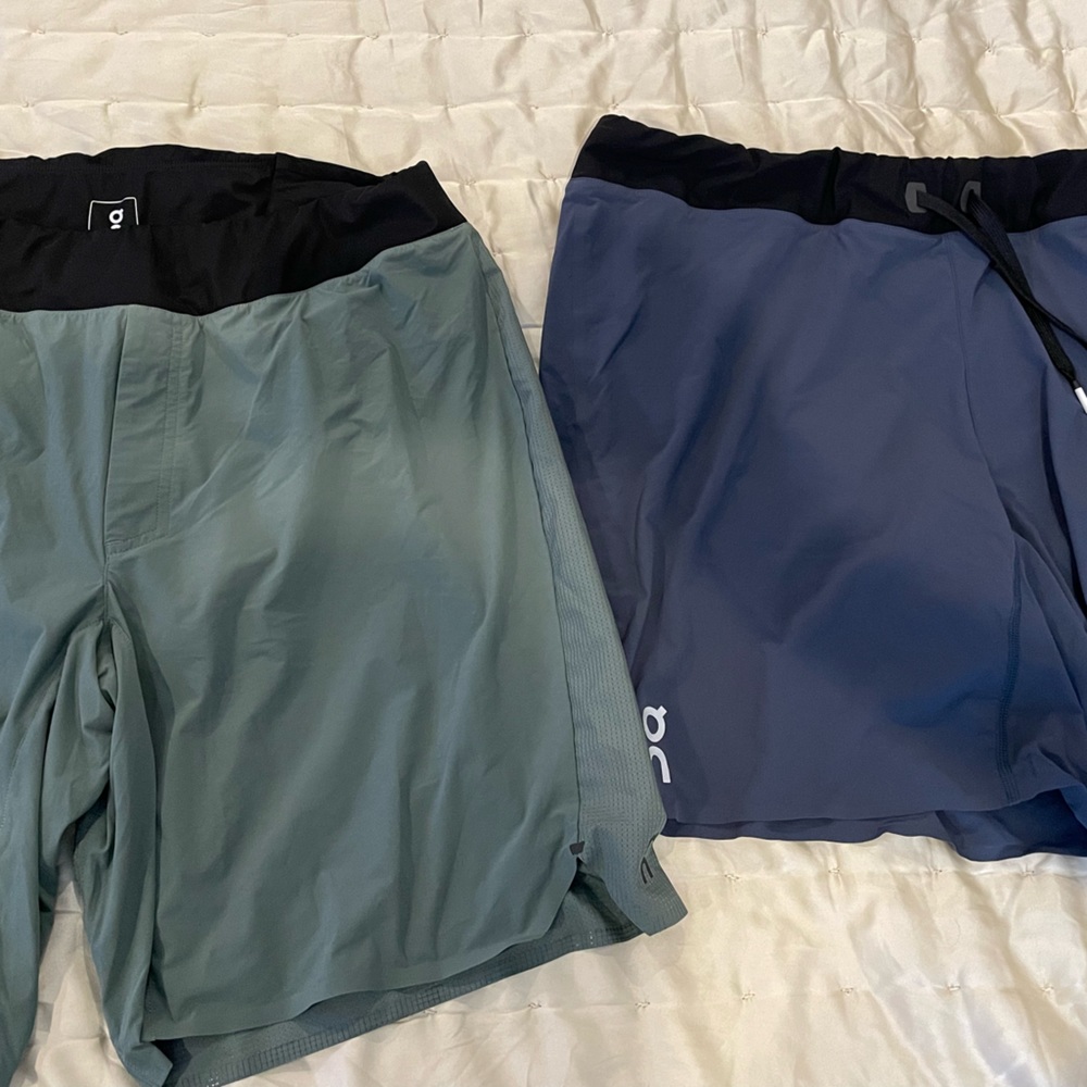 On Running Lightweight Shorts - Large - Men’s - 2 Pair